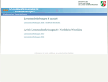Tablet Screenshot of lernstand8.de